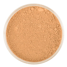 Natural Mineral Makeup in shade Warm Tan. Loose Foundation Setting Powder, Vegan Cruelty Free Healthy Cosmetics